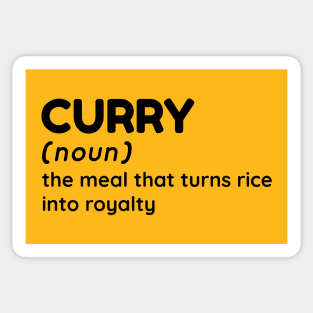 Curry - Funny Definition #2 Sticker